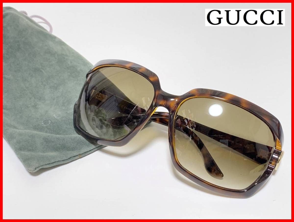 GUCCI Sunglasses with Storage Bag Women Men D13