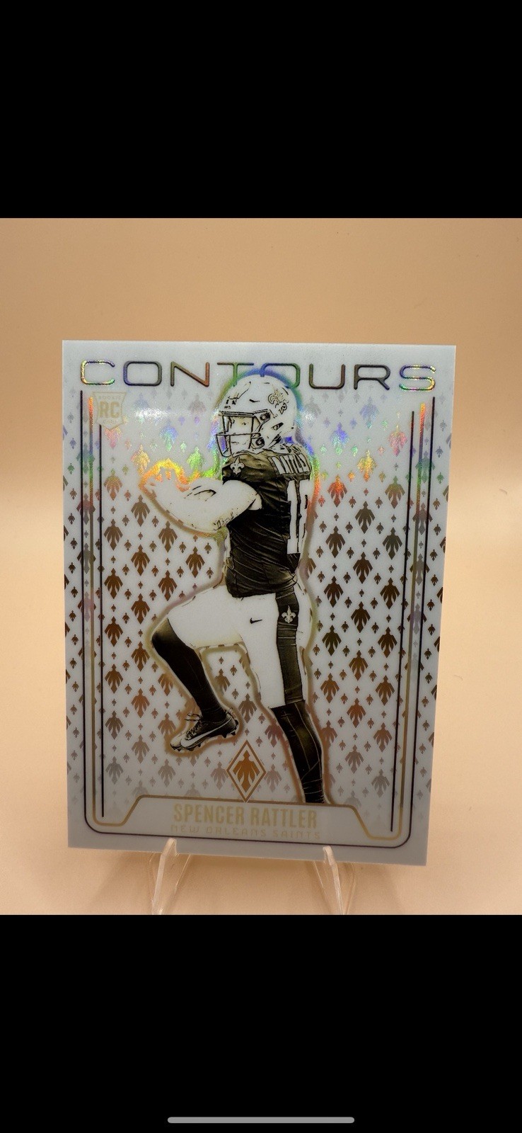 2024 Panini Phoenix - Bronze Contours /75 Color Match Spencer Rattler