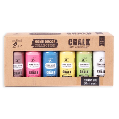 #ad Chalk Paint Set Matte Acrylic Painting Supplies for DIY Crafts Furniture ... $17.64