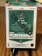 2021 Panini Chronicles Donruss Optic Traded Silver Keon Johnson #613 Rookie RC