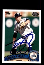Signed Baseball Card Auto Tommy Kahnle 2011 Topps Pro Debut #57 Yankees