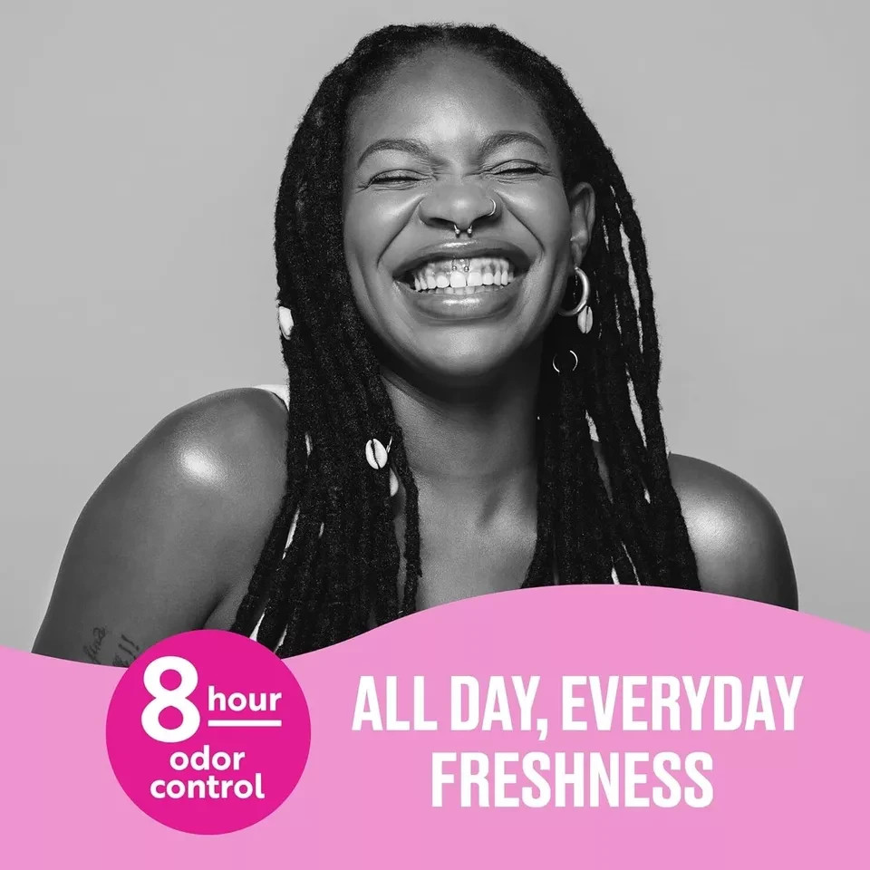 Carefree Panty Liners for Women, Extra Long, Unscented, 100ct - Daily Liners for