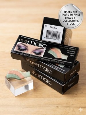 RARE Eye Majic Instant Eyeshadow SHADE 4 Rustic Pearl - 5 Pair NIB Discontinued