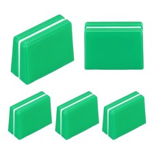 MECCANIXITY Universal Fader Knobs, Green White Mixer Fader Caps Slider Potent...