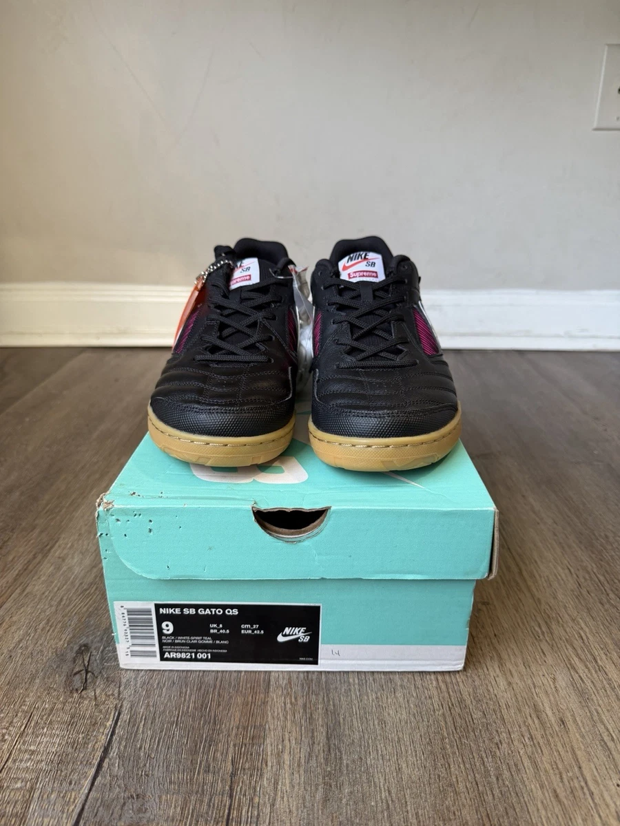 Nike Supreme x Gato SB Black for Sale | Authenticity Guaranteed | eBay