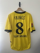 Original, Authentic Borussia Dortmund 2003/04 Home Shirt Frings