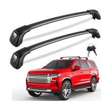 KINGGERI Lockable 350lbs Roof Rack Cross Bars Compatible with 2021 2022 2023 ...