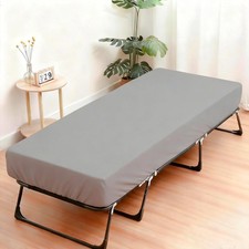 Fitted Sheets Only 31 x 75 Inches, 2 Pack Super Soft Microfiber Cot Size Fitted