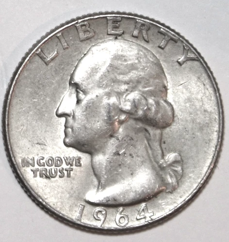 1964-D Washington Quarter - 90% Silver - Extra Fine - #0706EA