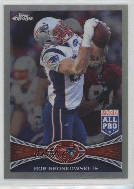 2012 Topps Chrome All-Pro Refractor Rob Gronkowski #12 03xp