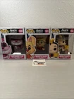 3 X Funko Pop! Disney Alice in Wonderland Cheshire Cat March Hare Queen Of Heart