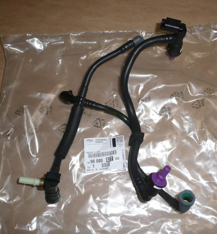 Tuyau de carburant pour Citroën C4 II résout les fuites de gasoil moteur 1.6HDi
