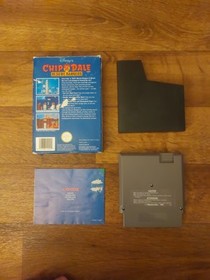 Chip 'N Dale Rescue Rangers + box, manual & sleeve - NES - cleaned & tested