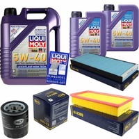 Inspektionskit Filter Liqui Moly ÖL 7L 5W-40 FüR Peugeot 807 E 2.2 Hdi 2.0