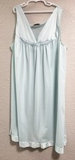 Vanity Fair Light Blue Nightgown Size Large