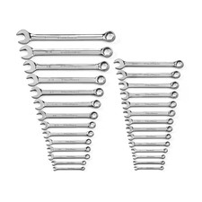 6-Point Sae/Metric Wrench Set (28-Piece)