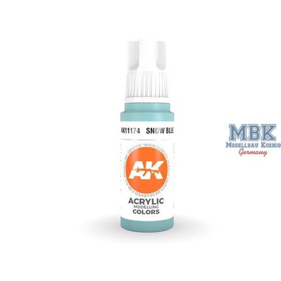 AK Interactive S.L. AK-11174 Snow Blue (3rd Generation)