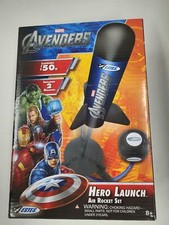 Marvel The Avengers Hero Launch Air Rocket Set.  Ages 8 +
