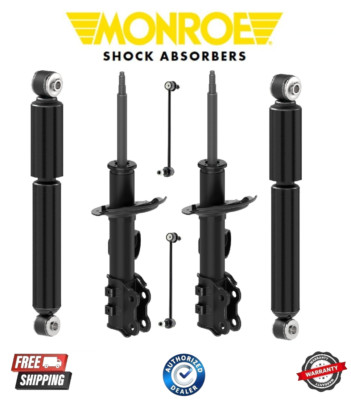 Complete Front Strut & Rear Shock with Sway BarFits 11-16 Hyundai Elantra