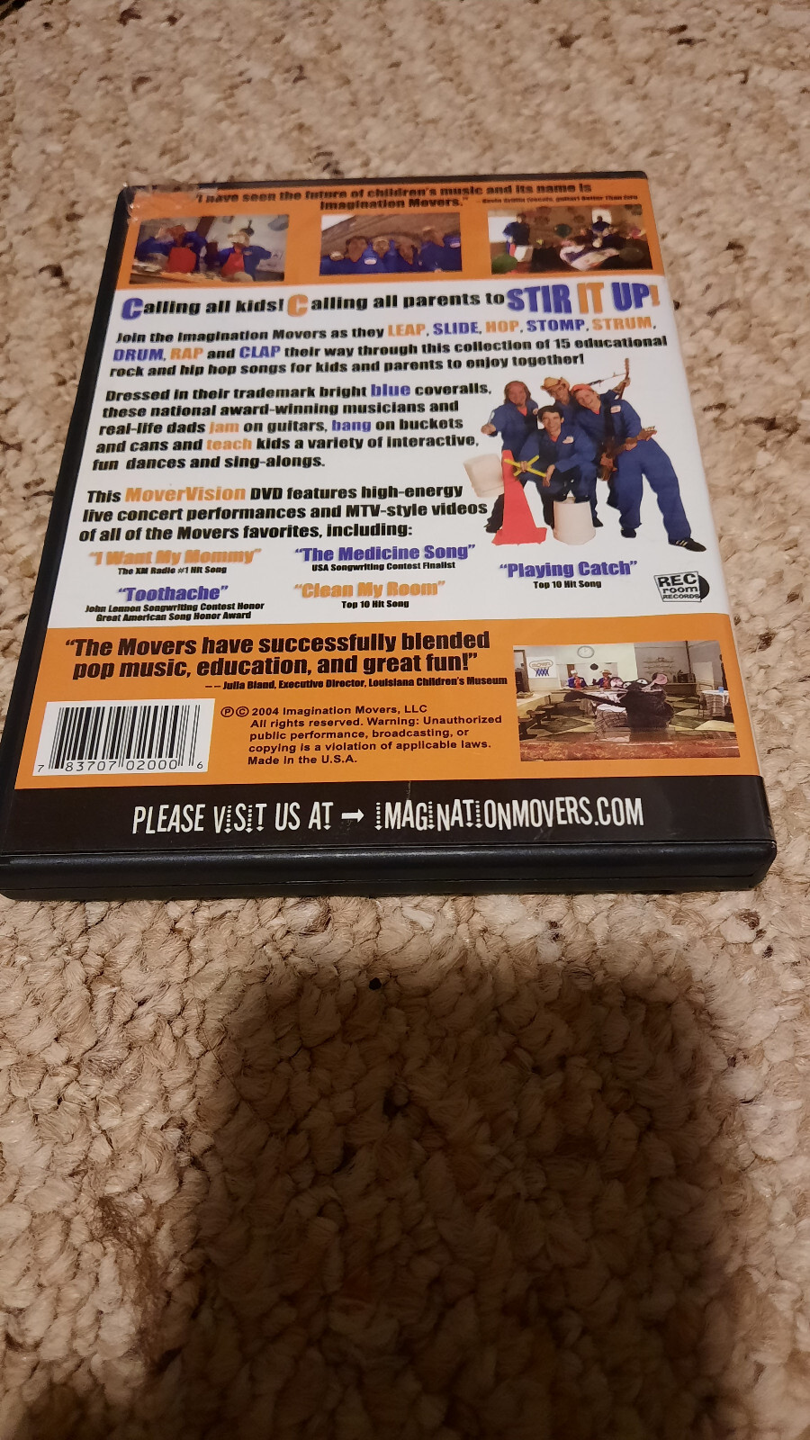 Imagination Movers Stir It Up (DVD) 783707020006 eBay