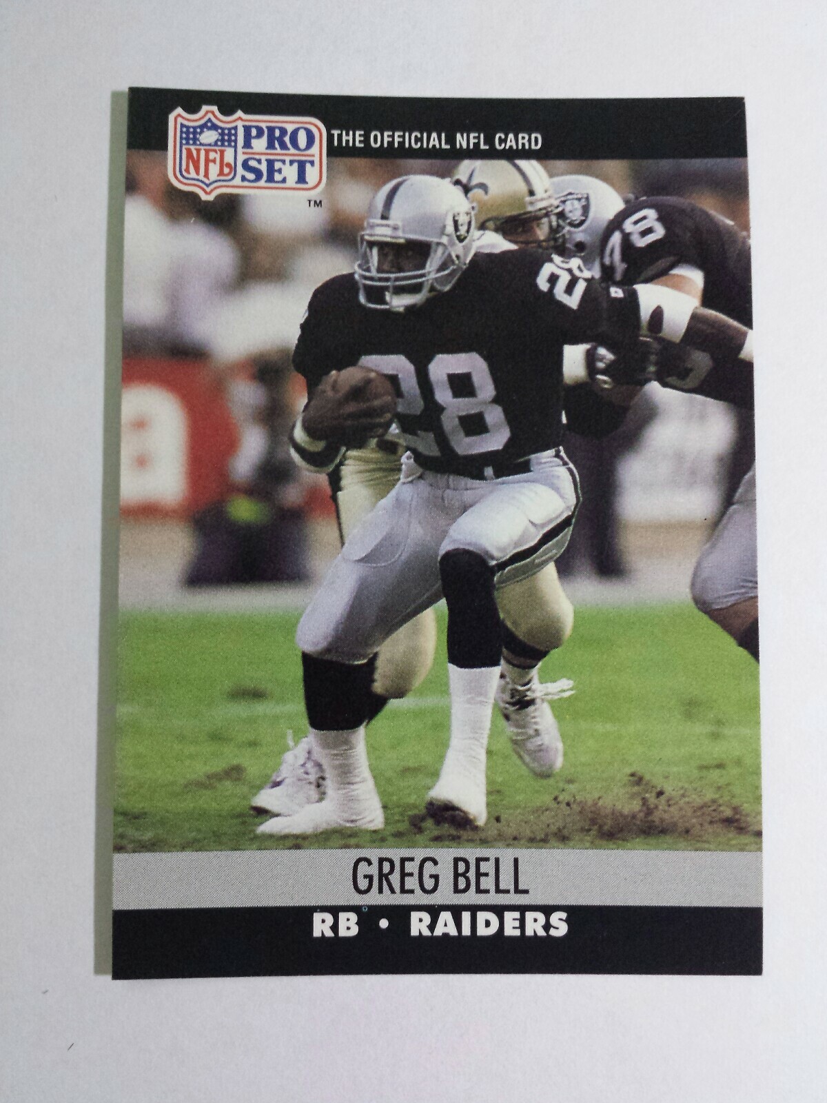 GREG BELL 1990 PRO SET FOOTBALL CARD # 539 C7046