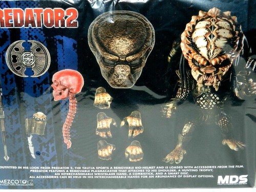 MEZCO PREDATOR DELUXE SET DESIGNER SERIE NEU VERSIEGELT NOCH EINGETÜTET EDELSTEIN - Bild 4 von 6