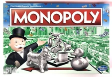Classic Monopoly Board Game; 2017; Ages 8+; 2-6 Players 100% Complete Cat Token