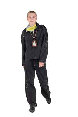 Kiko Kostadinov × Levi's Articulate Knee Trouser – Black Denim | eBay