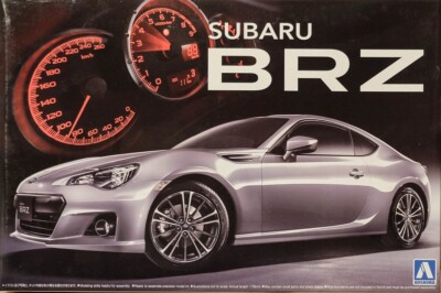 2012 Subaru BRZ `12 in 1:24 Model Kit Aoshima Bausatz Tuning 004586