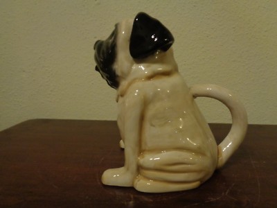 Blue Sky Clayworks Pug Dog Teapot 8