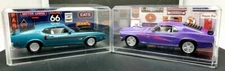 2 Built Mustang's MPC 1973 Mach 1, 1970 Mustang Boss 429 1:25 Scale w case