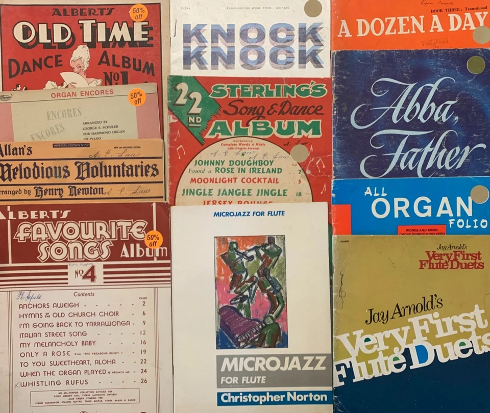 RARE Sheet Music & Songbook SALE! - Combine Postage & SAVE! - Image 4 of 4