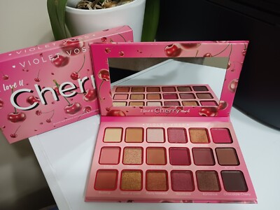 Violet Voss I Love U Cherry Much 18 Pan Pressed Pigment & Eye Shadow Palette 