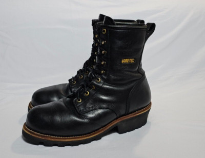 Rocky Boots Steel Toe Insulated Logger Work Boots 6778 Men's Size 12 M Black