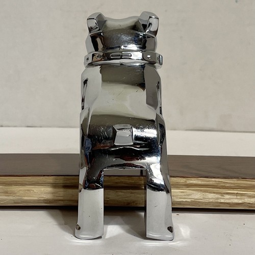 VINTAGE MACK TRUCK CHROME BULL DOG HOOD ORNAMENT DECOR eBay