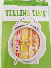 'Telling Time' Flash Cards - Ages 5 ,  36 Count, For individuals or Small Groups