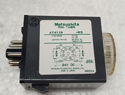 Matsushita electric AT4119 R3 PMH TIMER 24V DC FREE DELIVERY - Picture 4 of 6