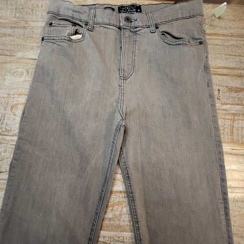 Lucky Brand by Gene Montesano Girls Size 18 Gray Classic Fit Straight Leg - Picture 2 of 10
