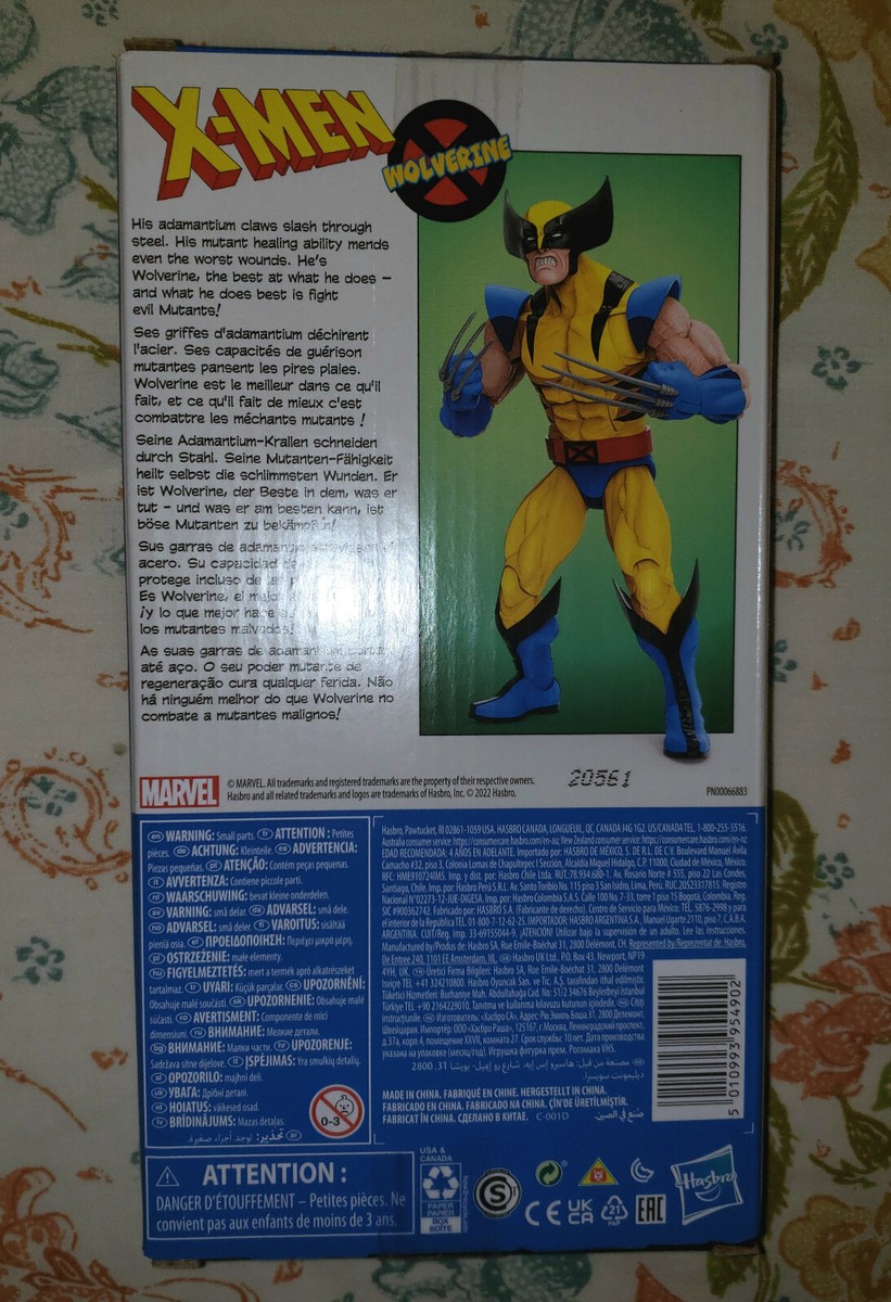 MARVEL - マーベルレジェンド　VHSウルヴァリン Amazon.com: Marvel Legends X-Men Animated Series VHS Box