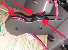 ONE USED BOWFLEX HVT Small Cable Base Pulley