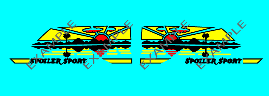 Decalcomania Hot Wheels Decalcomania Replica Hot Wheels 1/64 Redline Spoiler Sport SCR-0603 - Per Collezionisti E Personalizzazione Spoiler Alfa - Foto 5