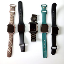 Lot of 5 Apple Watches - AS IS for Parts READ  Series 7000, 1, 3, 4  Series 6