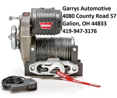 WARN 106175 Winch M8274-S 10000 Pound 150' 3/8 Synthetic 6HP Motor