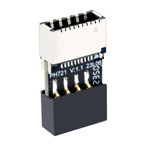 USB C Motherboard Adapter 2.0 Connector Chassis High-Speed Male to Type-E Female