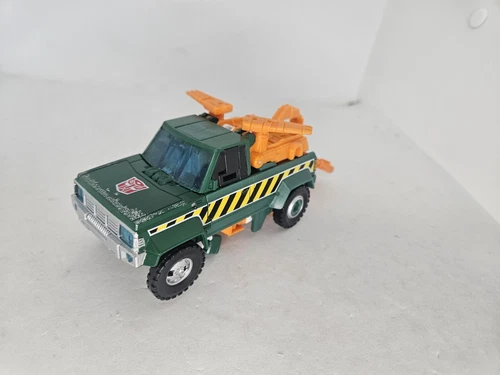 Transformers Autobots Cars: Hoist Incomplete 2019 Tomy Green Orange Car Used Con