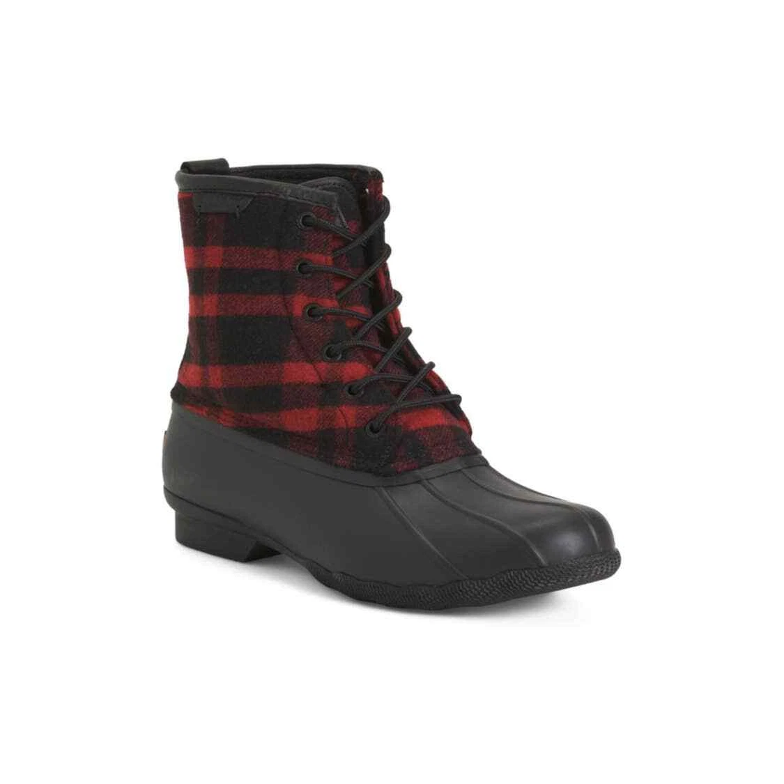 Sperry Men s Wool Buffalo Plaid Duck Boots