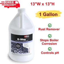 Boiler Water Treatment Outdoor Wood Boiler Corrosion Inhibitor 1-Gallon 8-Way