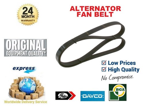 ALTERNATOR FAN BELT V-RIBBED for CHRYSLER CROSSFIRE Roadster 3.2 2004-2008 - Afbeelding 1 van 6