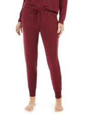 Alfani Hacci Pajama Joggers Wine L NWOT