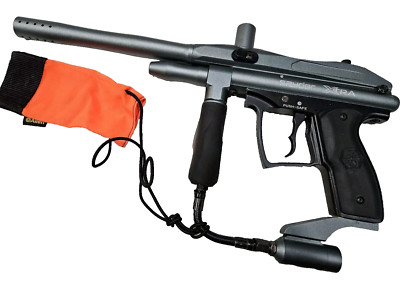 Spyder Xtra Paintball Gun & Barrel Sleeve Vertical Feed Neck Double Trigger Grip